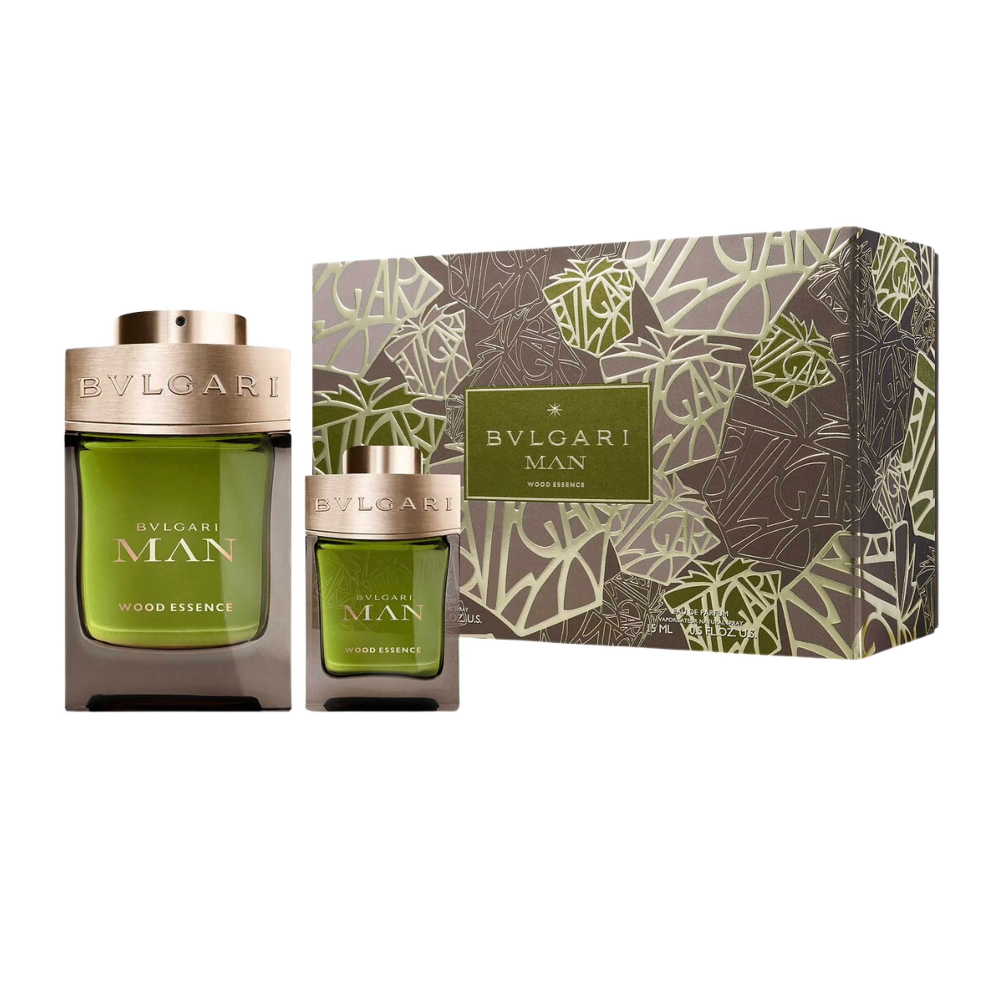Bvlgari Man Wood Essence Men's Gift Set