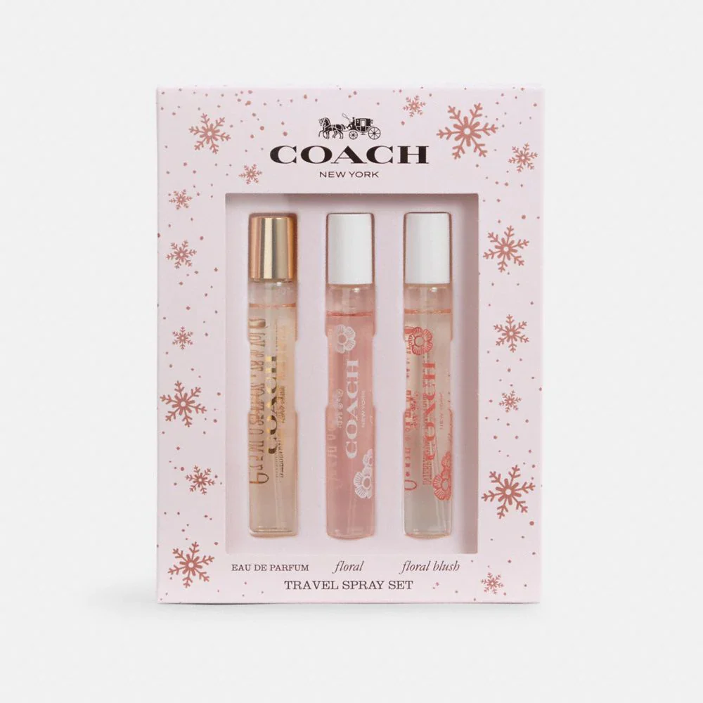 Coach Travel Spray Set