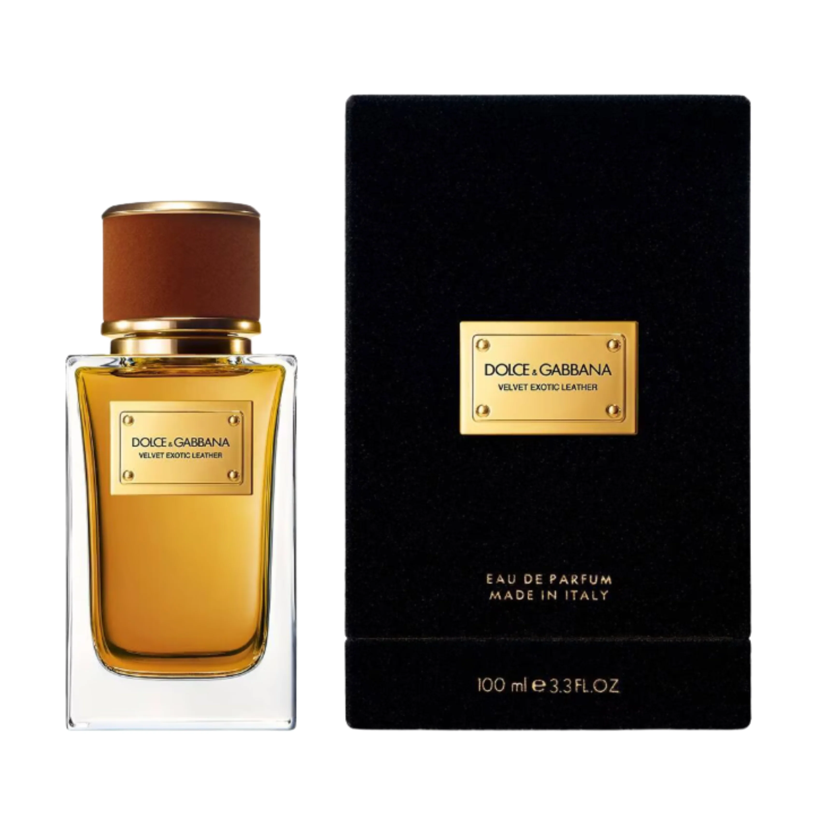 Dolce & Gabbana Velvet Exotic Leather