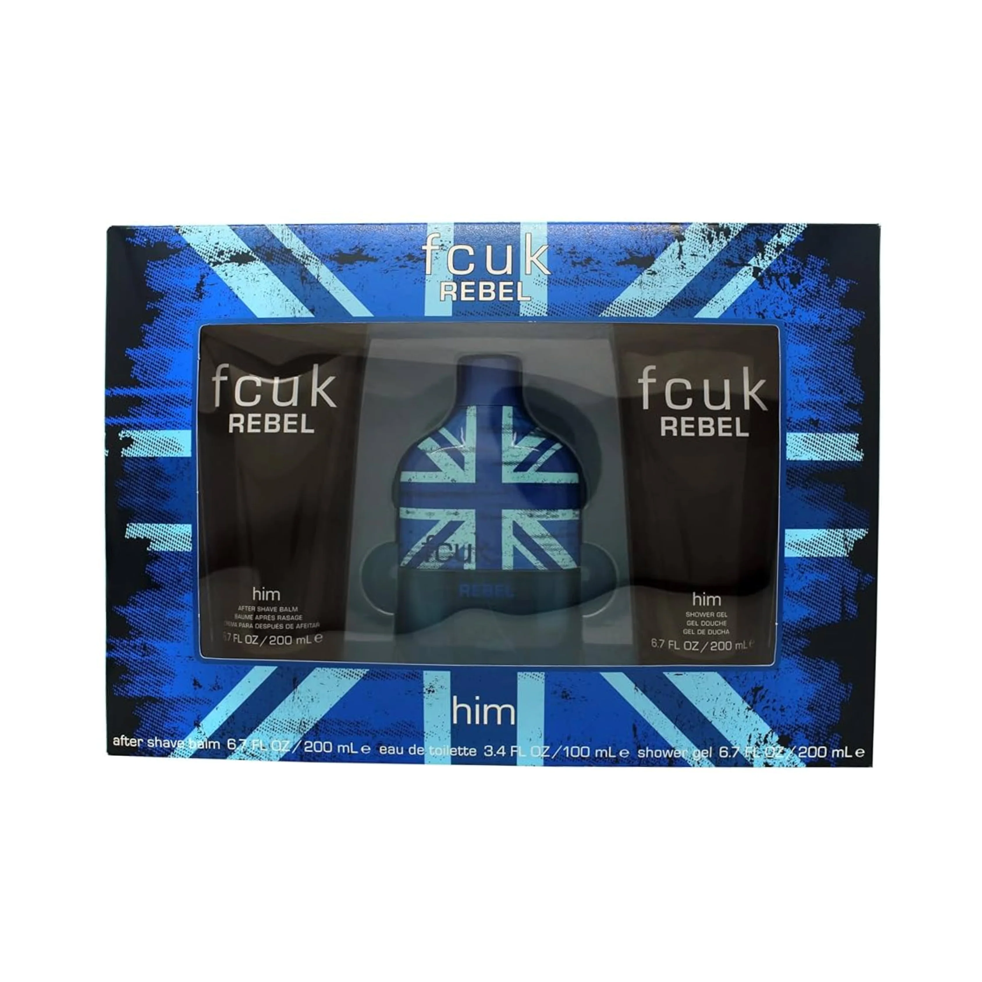 Fcuk Rebel Men's Gift Set